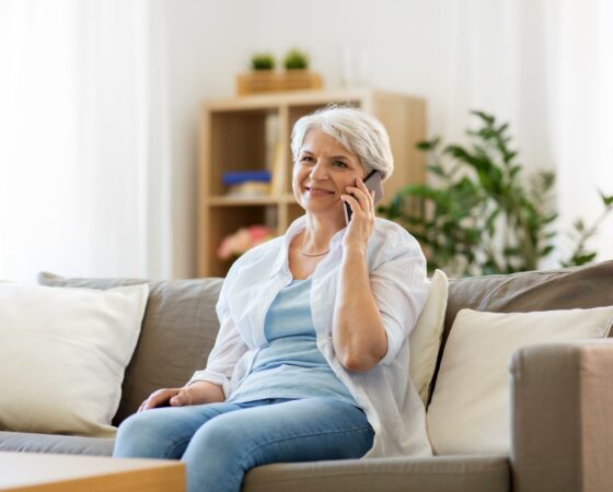 mature-woman-communicating-on-mobile-phone