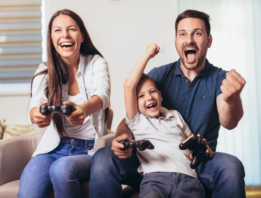 Family Gaming at Home