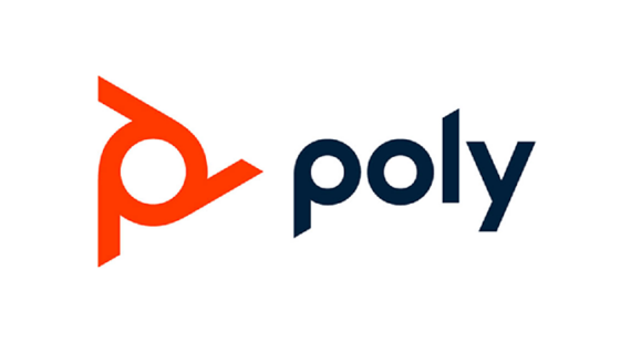 Poly communications logo Poly communications logo
