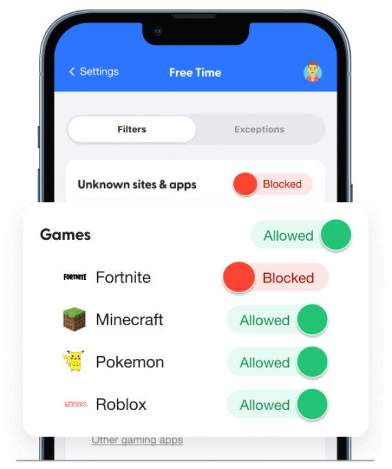 Bark app monitoring