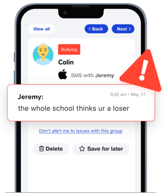Bark parental control app