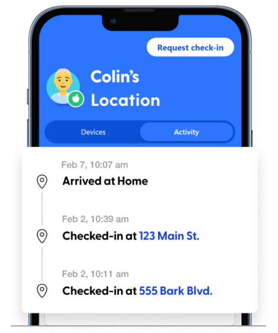 Bark location alerts